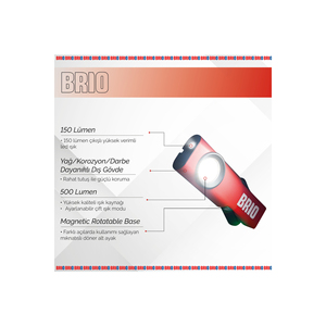 USB <b>Charging</b> Magnetic Hanging LED Flashlight 500 Lumen Repairman <b>Lamp</b> - Product Image 1