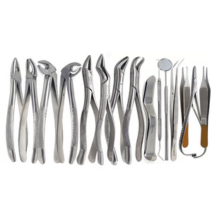 Kit d'instruments de chirurgie dentaire allemande 74 pcs extraction d'ascenseurs kit d'instruments de chirurgie allemande Kit de chirurgie dentaire dentaire - Product Image 2