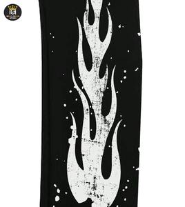 Pantalones de chándal holgados a rayas laterales para hombre con logotipo personalizado OEM para exteriores, pantalones de chándal acampanados informales de gran venta - Product Image 4