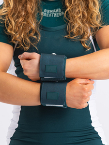 Guantes de entrenamiento cruzado ajustables con envoltura de compresión de soporte de muñeca y lazo de pulgar para alivio de muñeca - Product Image 2