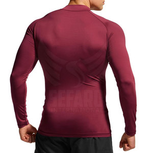 Rashguard pour hommes personnalisé avec logo imprimé, vente chaude, meilleure qualité, faible MOQ - Product Image 3
