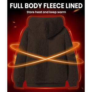 เสื้อฮู้ดซิปพิมพ์ลายกราฟิกตามสั่ง แฟชั่นฤดูใบไม้ผลิสำหรับผู้ชาย เสื้อคลุมกันลม 100% ผ้าฝ้าย สวมใส่สบาย ทรงพอดีตัว - Product Image 2