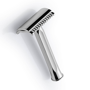 Rasoir de sécurité à double tranchant réglable de la meilleure qualité avec lames en acier inoxydable à manche en bois pour le visage, le corps et les aisselles - Product Image 6