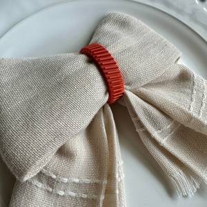 Rattan Napkin <b>Rings</b> Wicker Table Decor Stylish Napkin <b>Rings</b> for Dining Table - Product Image 3