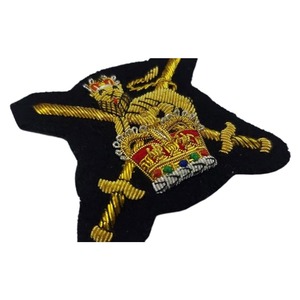 Ecussons Wok brodés à la main, patchs en tissu avec attache magnétique, emblèmes en fil métallique à coudre - Product Image 6