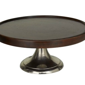 Support à gâteau en bois et résine support à dessert décoratif élégant pour fête d'anniversaire de mariage et utilisation de cuisine à domicile moderne d'Inde - Product Image 6