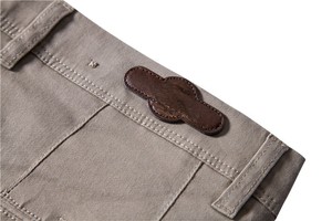 Pantalones Vaqueros Clásicos para Hombre, de Algodón, Corte Ajustado, Color Sólido, Estilo Casual de Negocios, Alta Calidad, Lavados, ODM, Primavera, Verano, Otoño - Product Image 5