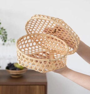 Handmade Eco-Friendly Natural Bamboo Woven <b>Boxes</b> Viet Fargimex Brand for Wholesale Gift Packaging and Sustainable <b>Storage</b> - Product Image 6