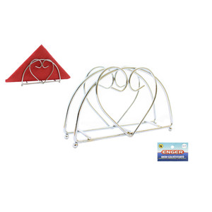 Króm Szalvétatartó Ovális, - Product Image 1