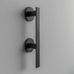 Tirador de puerta de diseñador EvoEdge, tirador de puerta de latón Premium para puertas interiores y exteriores, herrajes de tirador de diseñador de lujo - Product Image 6