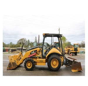 รถตักล้อยางมือสอง Cat 414E IL 4x4 ปี 2007 สภาพดี ราคาประหยัด เหมาะสำหรับงานก่อสร้าง - Product Image 3
