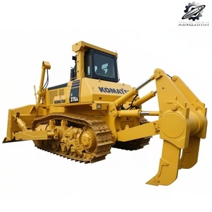Bulldozer Usado Komatsu D375A de 76.5 Toneladas, Capacidad de Cucharón de 18.5m³, Marca Original Japonesa, Bulldozer Grande con Ripper, Pocas Horas de Uso - Product Image 1