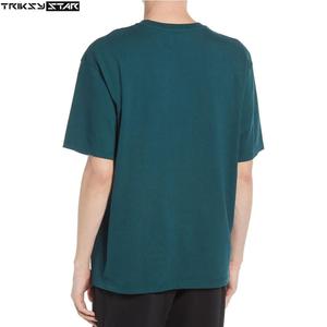 Vêtements décontractés pour hommes T-shirt à manches courtes Taille adulte personnalisée Nouveau produit-T-shirt en jersey teint uni à faible quantité minimale de commande - Product Image 3