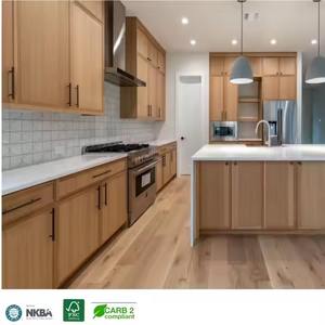 Mueble de Cocina Moderno Sanyang, Mueble de Fregadero Gris Brillante, Precio Económico, Mueble de Madera para Almacenamiento de Cocina, Fábrica en Vietnam - Product Image 2