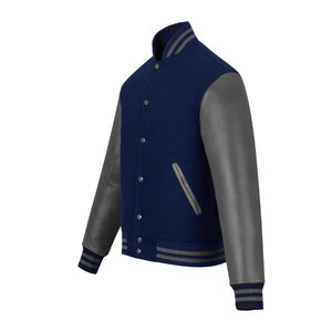 Vente en gros de vestes d'université vierges en laine Letterman Baseball College Team pour hommes - Product Image 5