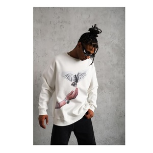 Sudaderas con capucha y sudaderas de calle para hombre Ropa de invierno bordada con estampado de soplo unisex - Product Image 2