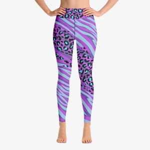 Leggings con estampado gráfico personalizado, pantalones de yoga para mujer al por mayor de cintura alta, ropa deportiva ajustada y cómoda para entrenamiento en el gimnasio - Product Image 4