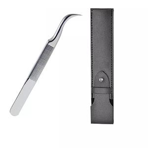 Pince à cils en acier inoxydable avec Logo personnalisé pour outil d'extension de cils - Product Image 3