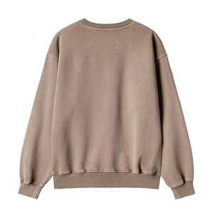 Sudadera de algodón con Jersey cómodo Unisex para hombre, ajuste de gimnasio con corte entallado teñido y bordado liso - Product Image 2