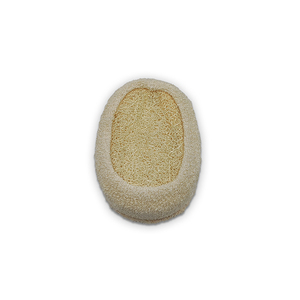 Lufa de calabaza ovalada hecha a mano, un lado de algodón, un lado, aplicación para el cuerpo, entrega rápida desde Turquía - Product Image 5