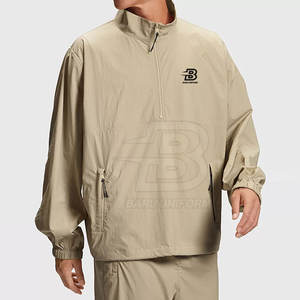 Chaqueta cortavientos de nuevo diseño para hombre, chaqueta cortavientos de manga larga para hombre, chaqueta cortavientos de nailon/poliéster para hombre - Product Image 1