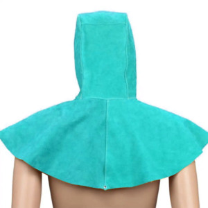 Capot de construction en cuir fendu de vachette soudage ignifuge résistant chaud épais vêtements de sécurité industrielle à bas prix - Product Image 3