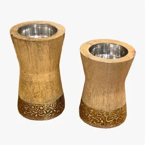 Luxury tradnary multi design portable custom logo wooden Arabic dubai incense burner from India by Crafts Calling