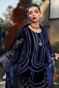 Lehenga Choli Anarkali lourdement orné pour femmes avec broderie de luxe en tissu acrylique, tenue de soirée - Product Image 5