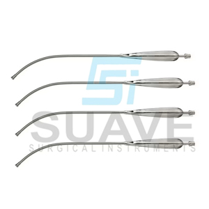 Tubo de succión de Neurocirugía de acero Tarifa mayorista Mejor proveedor Uso en tubos de succión de Hospital por SUAVE INSTRUMENTOS QUIRúRGICOS - Product Image 1