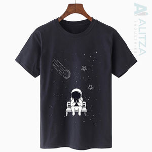 Camisetas Unisex estilo Hip Hop con hombros caídos para hombre, algodón orgánico, estampado personalizado, diseño de logotipo, tela preencogida, 100% algodón para hombre - Product Image 6