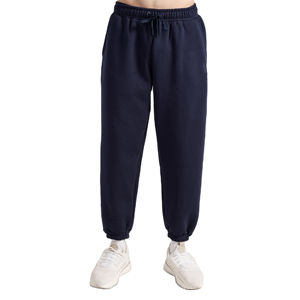 กางเกงวอร์มลำลองแบบยูนิเซ็กซ์ ผ้าฝ้าย ระบายอากาศได้ดี สีพื้น ย้อมสีเรียบง่าย เหมาะสำหรับใส่เล่นกีฬา เอวกลาง ทรงขาตรง สีดำ สไตล์สตรีทแวร์ - Product Image 2