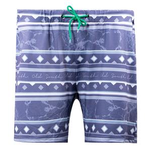 Shorts de plage sublimés pour hommes, grande taille, décontractés, avec dentelle décorative, taille élastique, respirants, séchage rapide, écologiques - Product Image 6