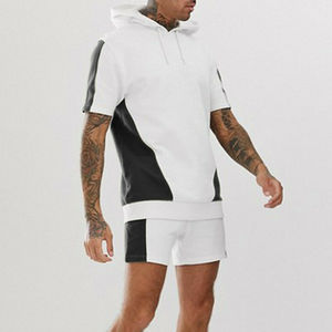 Summer Casual Cotton <b>Men</b> <b>Designer</b> Embroidery Printing Custom Logo Tee <b>T</b> <b>Shirt</b> <b>Shorts</b> Two Piece <b>Men</b> <b>Short</b> <b>Set</b> - Product Image 6