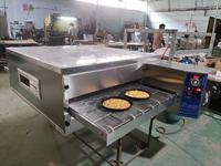 Four à Convoyeur Électrique à Gaz de 32 Pouces, Prix Commercial Raisonnable, pour Fabrication de Pizzas, Boulangeries et Restaurants