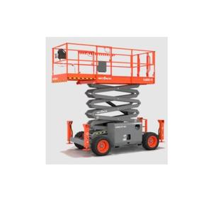 Elevador de tijera para terreno áspero de 26 pies a 32 pies a la venta, precio bajo, elevador todo terreno para trabajos industriales - Product Image 6