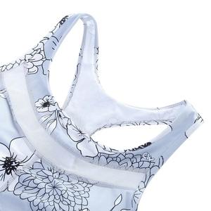 Sujetador deportivo de punto personalizado para mujer de nuevo diseño para correr Yoga Fitness espalda sin costuras ropa interior deportiva sublimación sujetador transpirable - Product Image 4