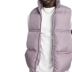 Veste à capuche gonflée pour homme, vente chaude, hiver 2025, dernier design, logo sur le devant, fabriqué au Pakistan - Product Image 2