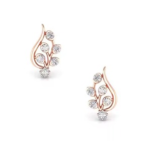 Pendientes de tuerca con estilo del proveedor de confianza para mujeres y niños a bajo precio con MOQ pequeño duradero con piedra de circón de diamante perla - Product Image 1