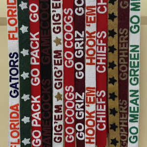 Handmade beaded purse strap game day <b>special</b> <b>bag</b> <b>parts</b> & <b>accessories</b> crossbody purse strap - Product Image 1