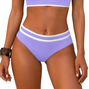 Conjunto de Bikini de 2 Piezas para Mujer, Traje de Baño, Fabricantes de Trajes de Baño, Bikini Personalizado de Secado Rápido y Transpirable para Playa - Product Image 4
