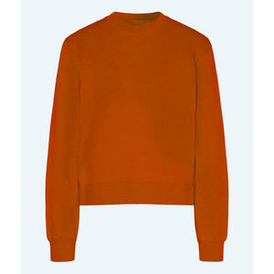 Sweat-shirt oversize vintage pour homme et femme, logo personnalisé brodé, polaire doux uni, design uni, col rond universitaire - Product Image 6