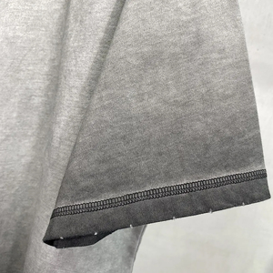 เสื้อยืดวินเทจสำหรับผู้ชายเสื้อเป็นกรดผ้าฝ้าย100% ซักได้ตามต้องการ - Product Image 6