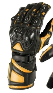 Meilleur prix meilleurs gants d'équitation 100% gants de course de moto en cuir gants de course de moto de bonne qualité - Product Image 2