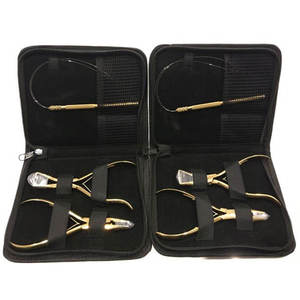 Ensemble d'outils d'extension de cheveux en gros Pinces d'extension de cheveux et kits d'outils d'épilation d'extensions de cheveux de ciseaux - Product Image 6