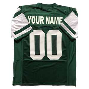 Diseño de llegada Camiseta de fútbol americano de secado rápido 100% Poliéster Número de nombre personalizado Transpirable Corto Profesional Sublimado - Product Image 5