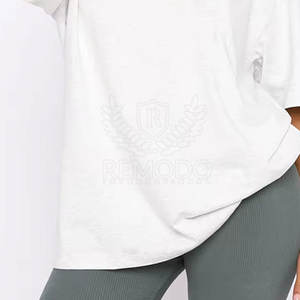 Vente chaude bouffée impression femmes t-shirts été surdimensionné t-shirt décontracté Streetwear bouffée impression t-shirt - Product Image 4