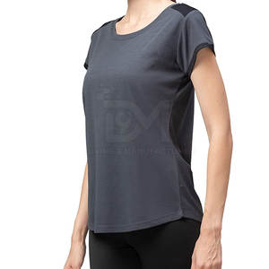 เสื้อยืดผ้าฝ้ายระบายอากาศสไตล์ล่าสุดของผู้หญิงสำหรับฤดูร้อน - Product Image 3