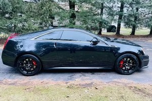 2024 Cadillac CTTS-V купе, популярный автомобиль с кожаными сиденьями в изысканном стиле, левая камера заднего вида - Product Image 5