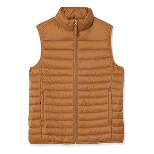 Chaleco impermeable de invierno poliéster camuflaje sin mangas Puffer cremallera acolchada ropa de hombre chaquetas High Street chaquetas de hombre - Product Image 6