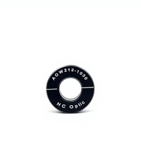 Plaques ondulées achromatiques à espacement d'air en quartz cristallin HC Optics MgF2, retardateurs 1/2 1/4, mesure laser de longueur d'onde 550-750 nm